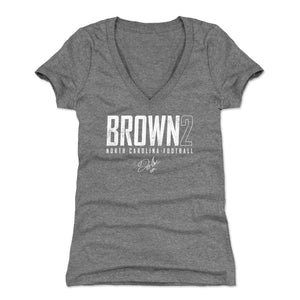 Dyami Brown Women's V-Neck T-Shirt | 500 LEVEL