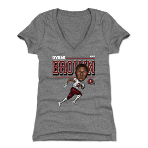 Dyami Brown Women's V-Neck T-Shirt | 500 LEVEL